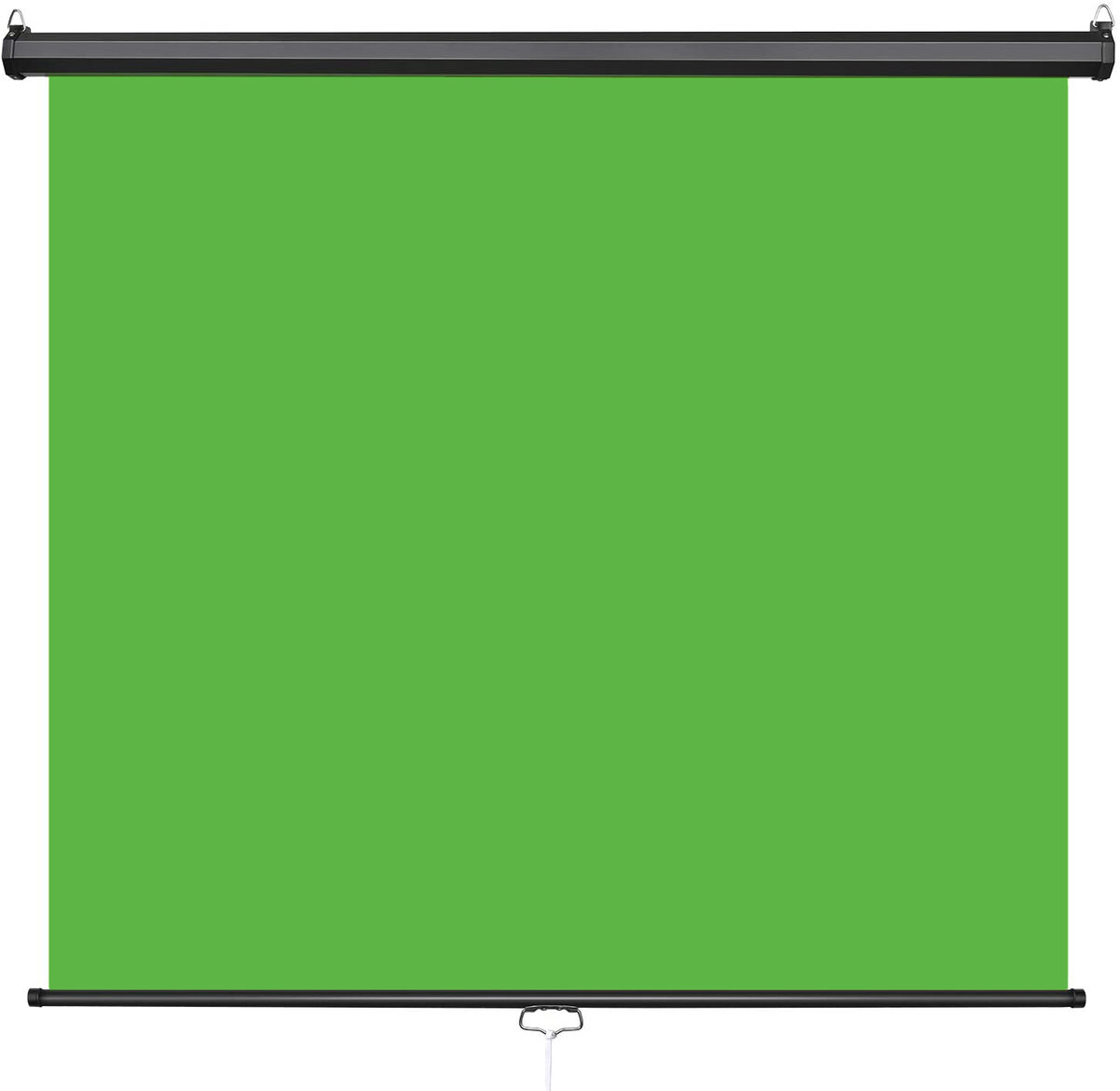 Фон ролет на стіну Visico RB-1820 Chroma Key Screen зелений (1,8x2м)