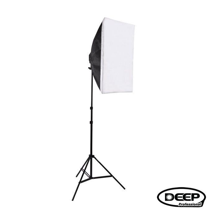 Софтбокс Deep 60x60cм с патроном Е27 + стойка LS 303