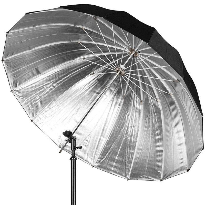 Фотозонт Visico AU160-B (150см) Silver/Black параболический