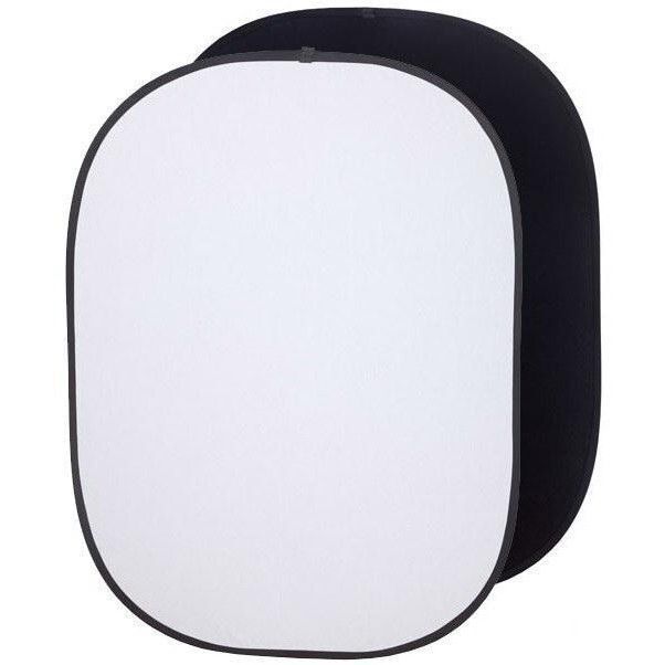 Фон в пружній рамці Visico BP-028 2в1 (чорний/білий) 150x200см