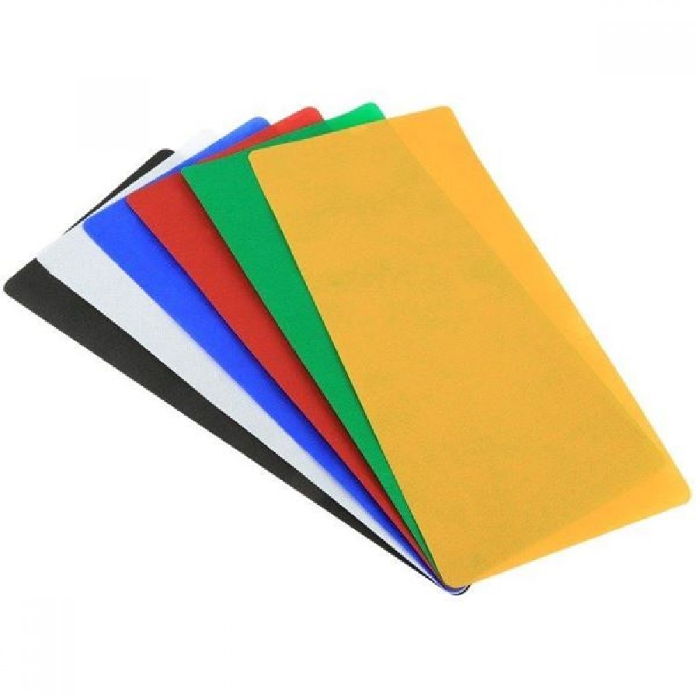 Набор фонов Deep PPK5203 80x40см (black, white, yellow, red, blue, green)