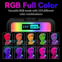 Накамерне світло Puluz PU560B RGB 4