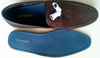 Лоферы Topman Vela Slipper mid Brown, 42 EU (55003807) 3