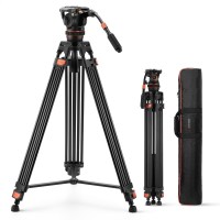 Штатив K&F Concept Відео VA3+BV50 штатив, max 8kg, h 191cm (KF09.147V1)