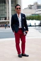 Чиносы reserved 34 slim fit червоний бургунді 3