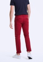 Чиносы reserved 34 slim fit червоний бургунді 1