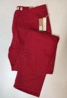 Чиносы reserved 34 slim fit червоний бургунді 4