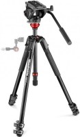 Штатив Manfrotto 500 Fluid Video Head with 190X Video Aluminum Tripod 1