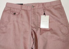 Штани zara regular eur 44/mex 34/usa 34.блідо рожеві. 2