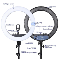 Кольцевой свет Visico RL-18BII-E AC/DC Ring Light (55W) Energy Kit 6