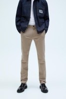 Чиносы zara slim fit eur 46 нові бежеві (пісочний)
