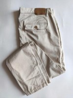 Чиносы zara slim fit eur 46 нові бежеві (пісочний) 2