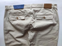 Чиносы zara slim fit eur 46 нові бежеві (пісочний) 4