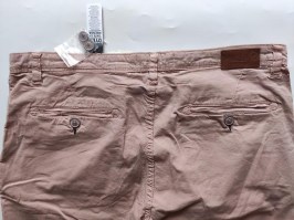 Штани springfield 36 р. нові, slim fit блідо-бузковий 5