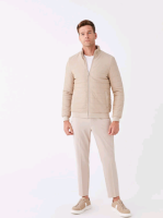 Куртка бомбер lcw vision w30343z8 - d2y xl beige melange 5