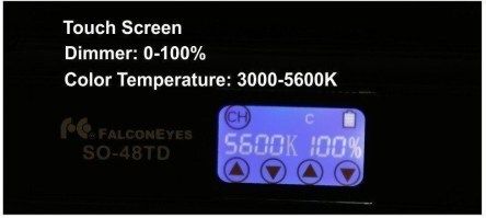 Кільцева LED панель Falcon Eyes SO-48TD 8