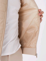 Куртка бомбер lcw vision w30343z8 - d2y xl beige melange 7