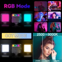 Накамерне світло Puluz PU560B RGB 8