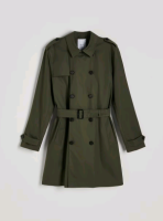 Тренч Reserved двобортний зелений 9564N-77X р.XL 1