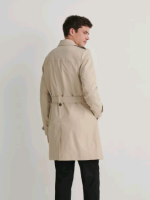 Тренч Reserved двобортний бежевий 7682H-08X р.XL 5
