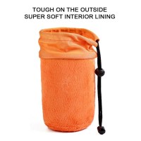 Чехол для объектива Matin Soft Protector Velvet Orange XL 3