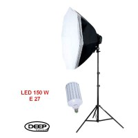 Набор постоянного LED света Deep октабокс 60см 150W Е27