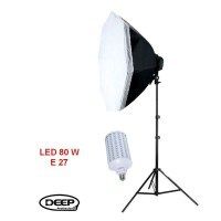 Набор постоянного LED света Deep октабокс 70см 80W Е27