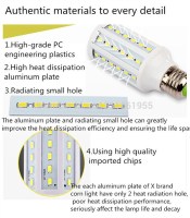 Лампа светодиодная Deep LED 28w 6000K (E27) 2