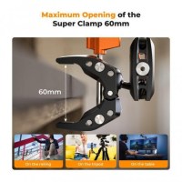 Многофункциональный супер-зажим с шариковой головкой K&F Concept Magic Arm (KF31.083) 3
