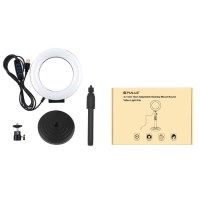 Кольцевой свет со стойкой Puluz PU392 Ring Light 16см (14W) 3