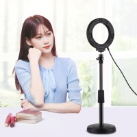 Кольцевой свет со стойкой Puluz PU392 Ring Light 16см (14W) 8