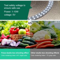 Фотобокс с подсветкой Puluz PU5032B 30x30x30см 9