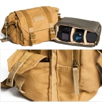 Сумка для фотокамеры Caden F1K Khaki 2
