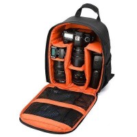 Рюкзак Indepman DCA-0066E black/orange 5