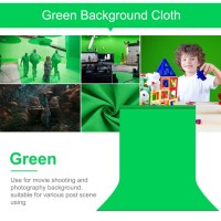 Фон студійний тканинний Puluz PU5209G green Chroma Key 1х2м 2