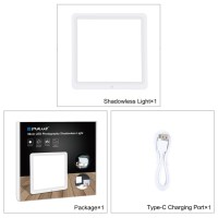 Світлодіодна панель для предметної зйомки Puluz PU5131W (30x30см) 2