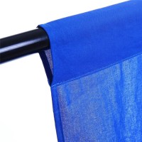 Фон студійний тканинний Visico PBM-3030 blue Chroma Key 3х3м 4