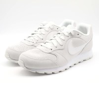 Кроссовки nike md runner 2 suede aq9211-003 platinum tint wht р.42,5 3