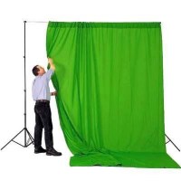 Фон студийный тканевый Visico PBM-3060 green Chroma Key 3х6м 1