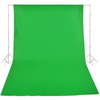 Фон тканевый MyGear зеленый хромакей WOB-2002 - 3х4 м NEW 1