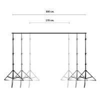 Крепление для фона - перекладина Visico VT-3002 6