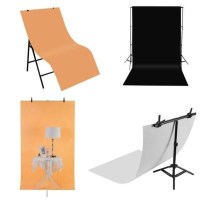 Набор фонов для фотобокса Puluz PKT5200 120x60см (black, white, yellow) 5