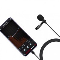 Петличный микрофон Puluz PU425 1,5м (Type-C) 3