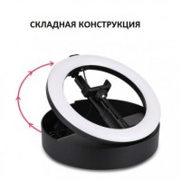 Кольцевой свет со стойкой Puluz PU480B Ring Light 26см (20W) 3