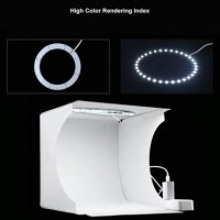 Фотобокс с подсветкой Puluz PU5023 LED 24x23x22см 2