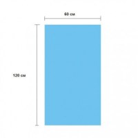 Фон для предметной съемки Puluz PU5200L 120x60см blue 1