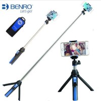 Штатив селфи-палка Benro Let's go! MK10 Blue 2