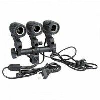 Держатель трёх вспышек и зонта Visico LH-002