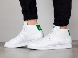 Кеды adidas stan smith mid wht/grn, p.43 1/3 14