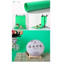 Фон для зйомки Visico PVC-1020 Green (100x200см) 2